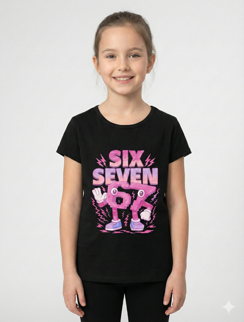 Bluzka 67Czarna Napis 