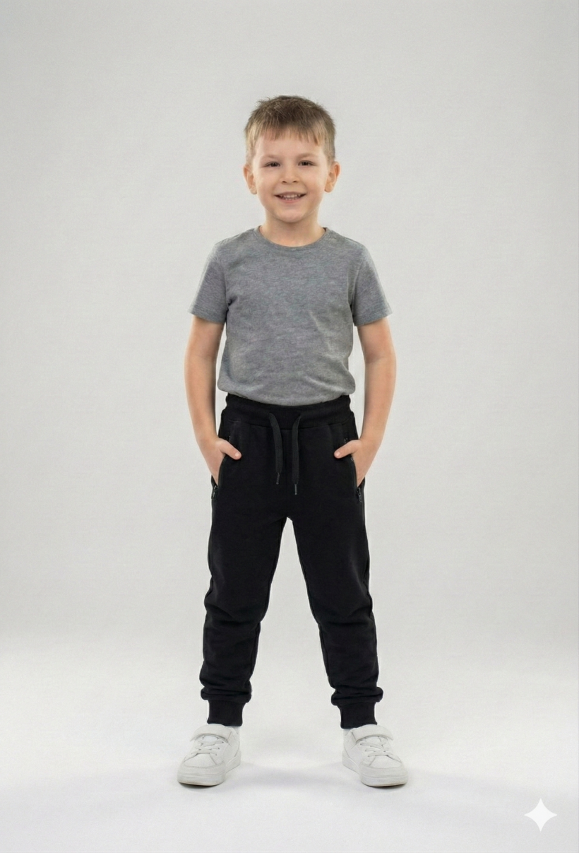 Spodnie dresowe 98-152 czarne