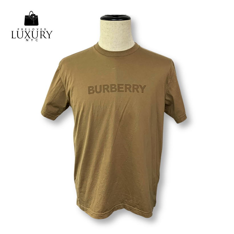 BURBERRY Brown Logo T-Shirt