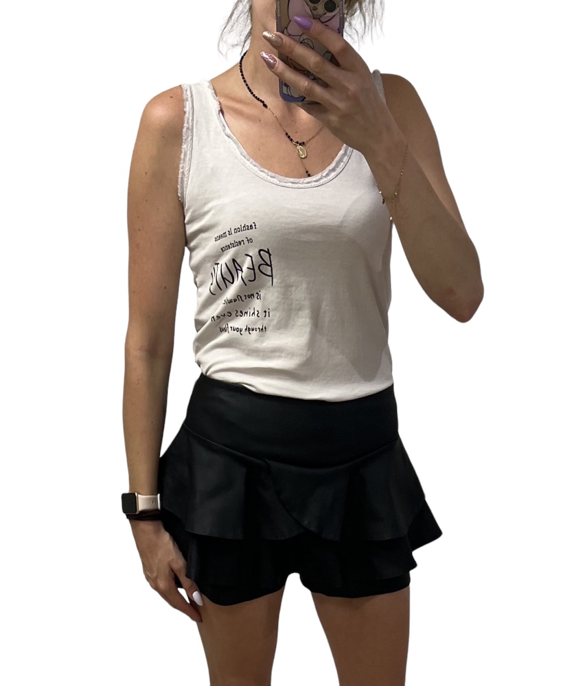 Top jasny szary uni