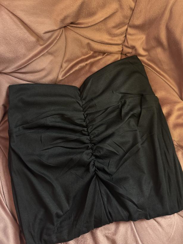 legginsy prążek marszczenie