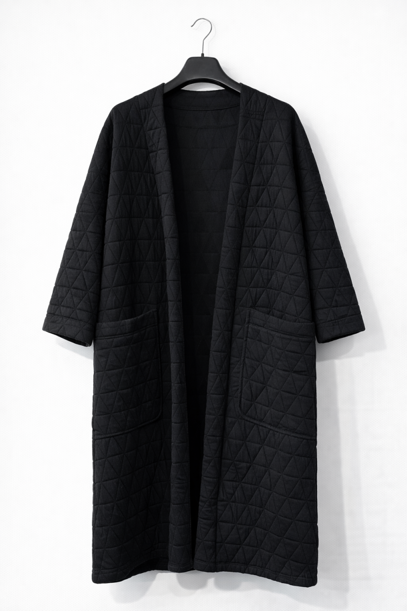 Narzutka pikowana czarna 1916