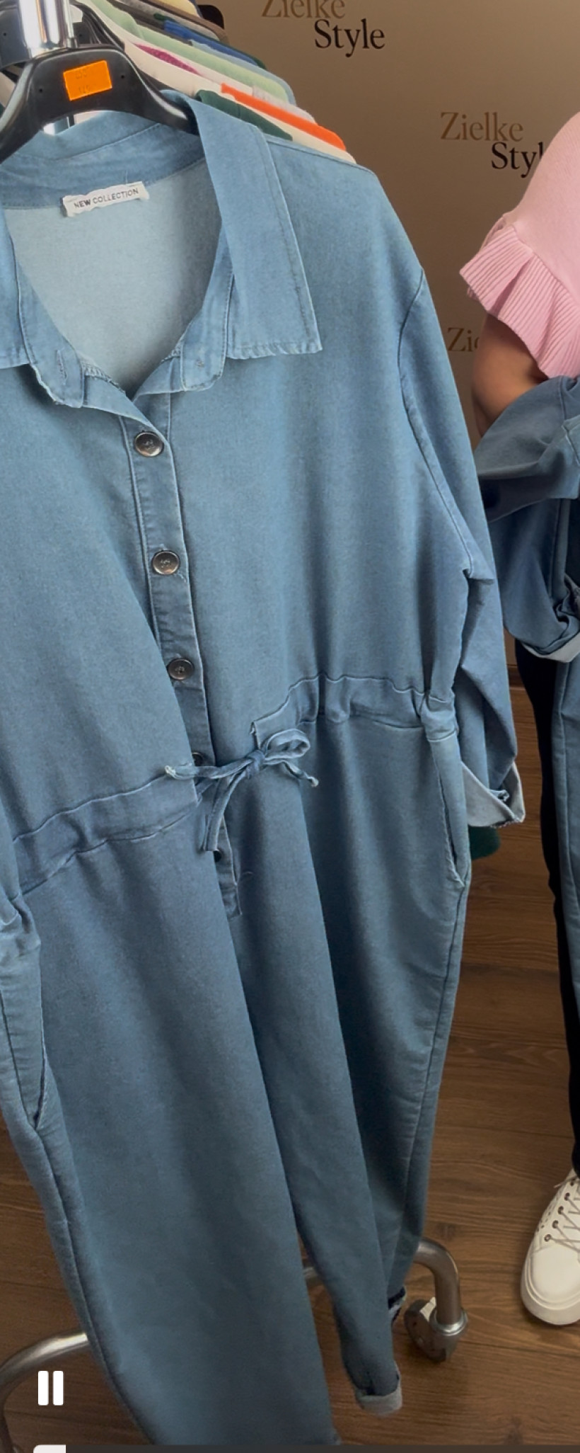 Kombinezon cienki jeans - 69729