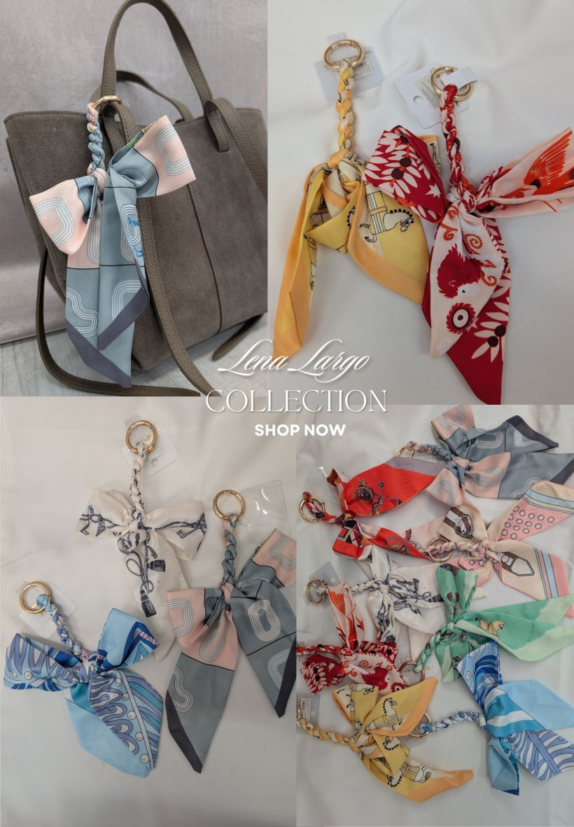 Brelok do telefonu, torebek - warkoczyk