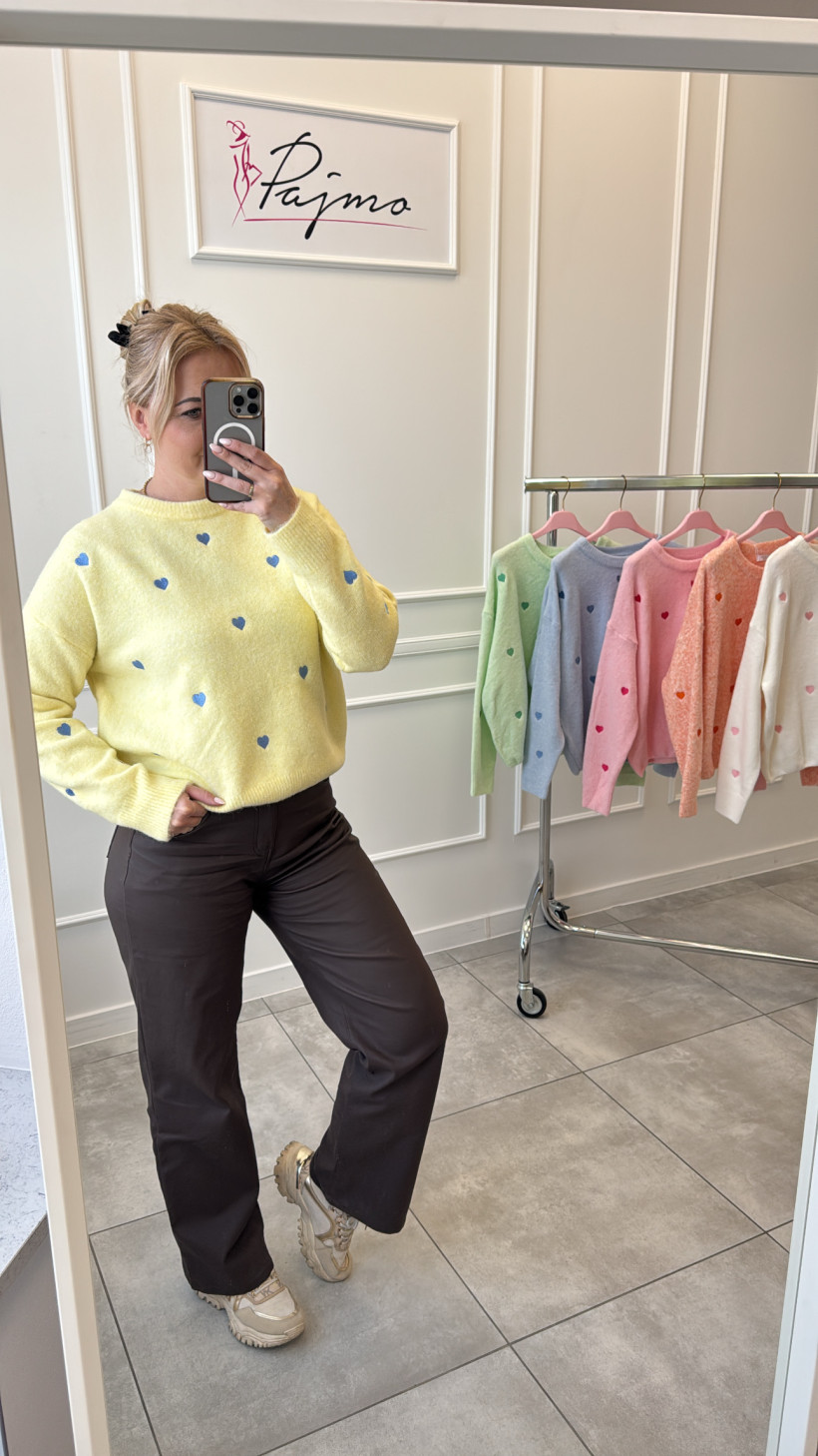 Sweter serduszka 14158