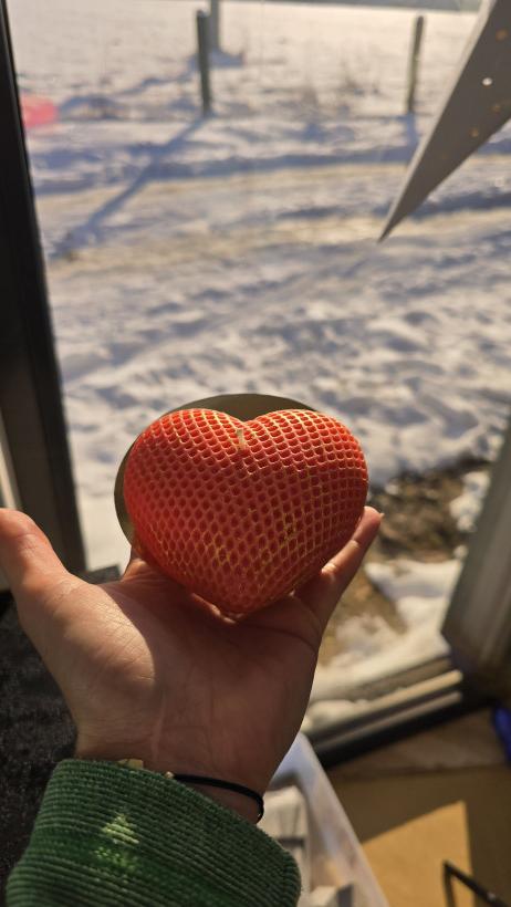 Świeca sojowa duze serce