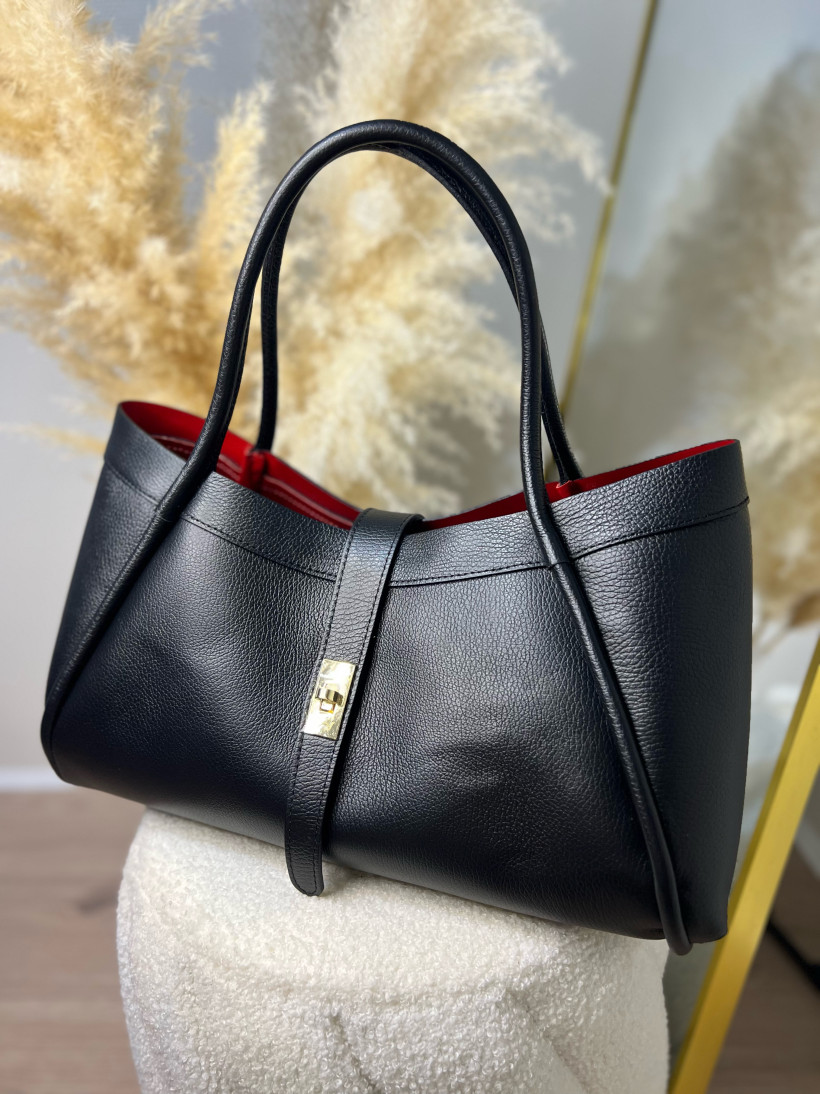 Torebka skórzana SHOPPER