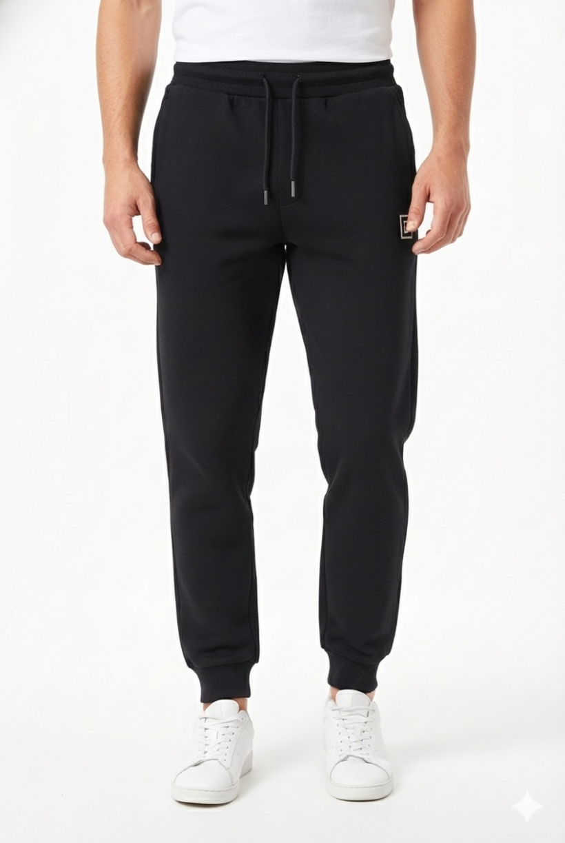 Spodnie Męskie Ściągacz naszywka