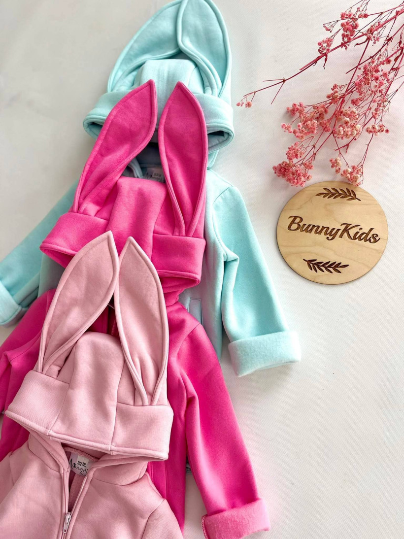 Bluzo-płaszczyk ocieplany  królik Bunny Kids