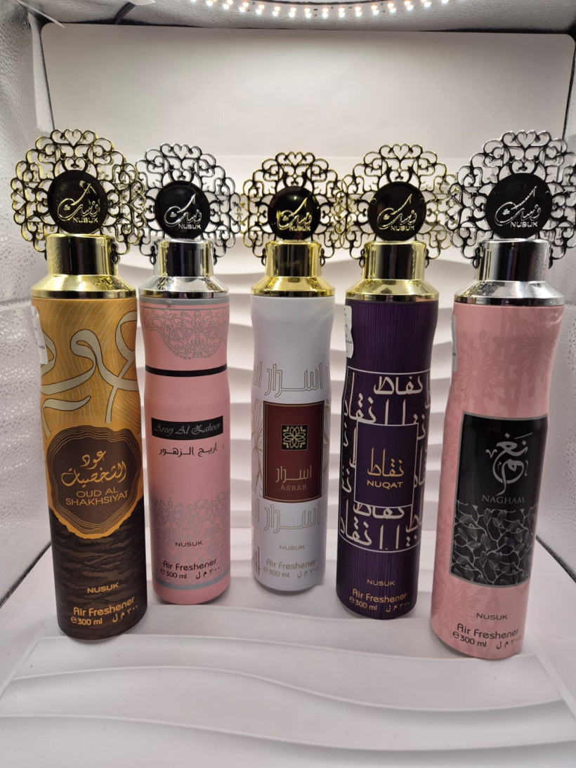 Dubajskie odświeżacze powietrza NUSUK