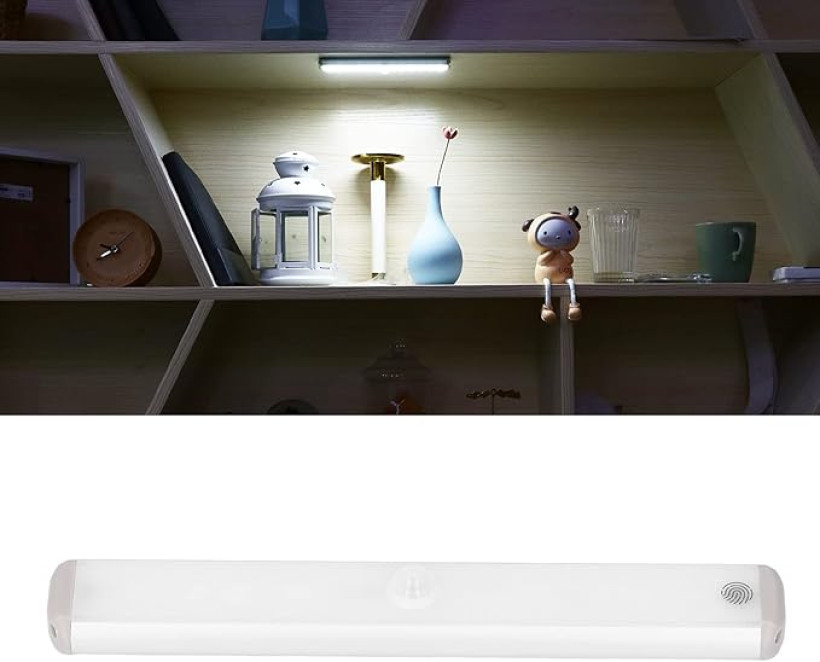 Oświetlenie Szafy LED Ładowanie USB Taśma LED z Akumulatorem Czujnik Ruchu 3 pak