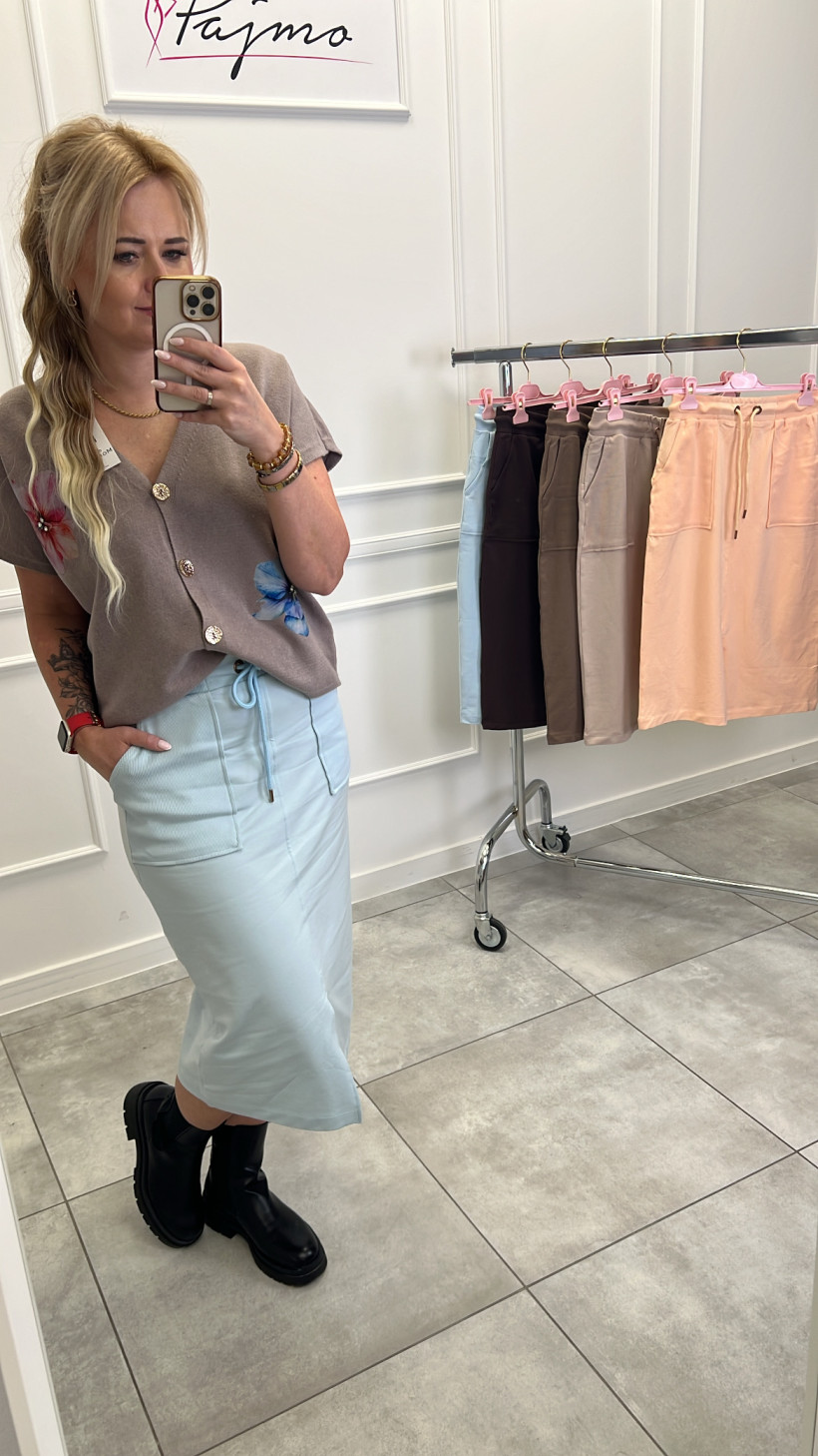 Spódnica prążek 14185