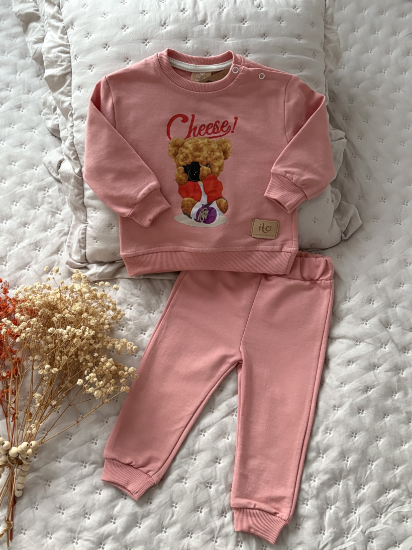 Komplet Bluza i Spodnie Dresowe Cheese!