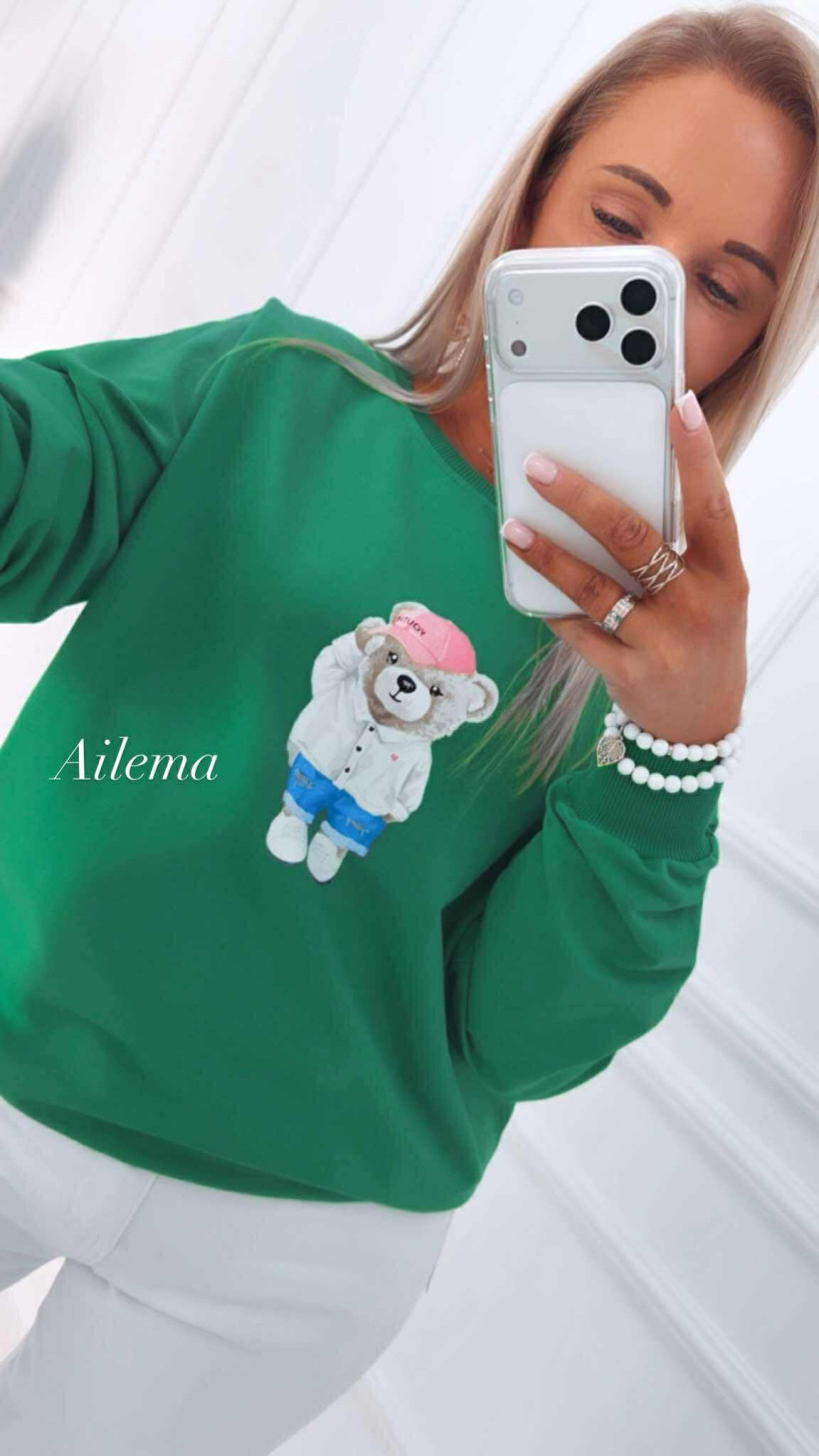 Bluza Motion M0773 miś w ubraniu