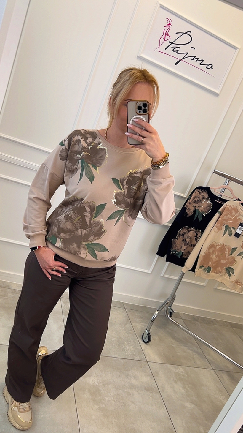 Bluza kwiaty 14188