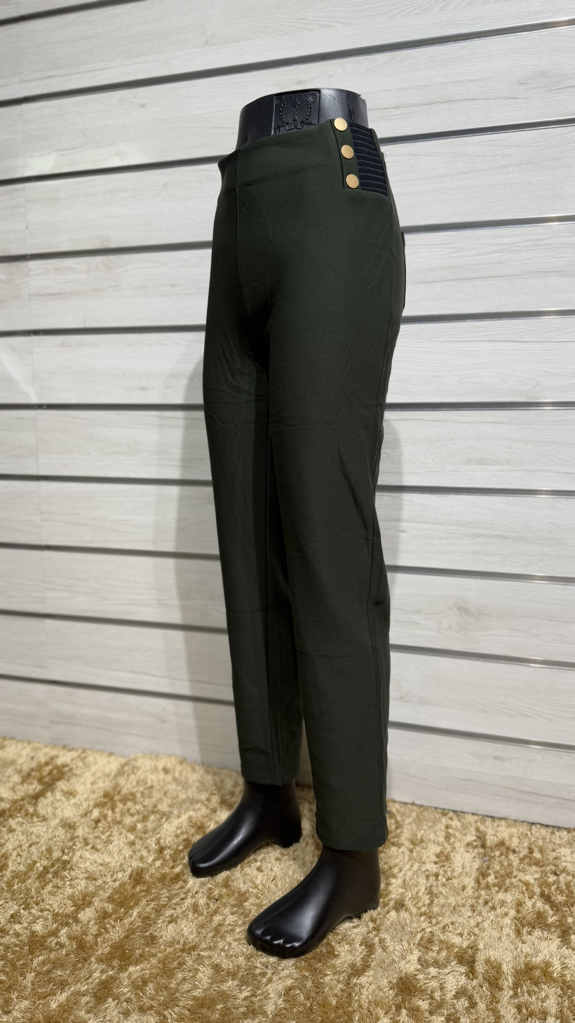 CALÇA CARDADA BIGSIZE ELASTICO LATERAL