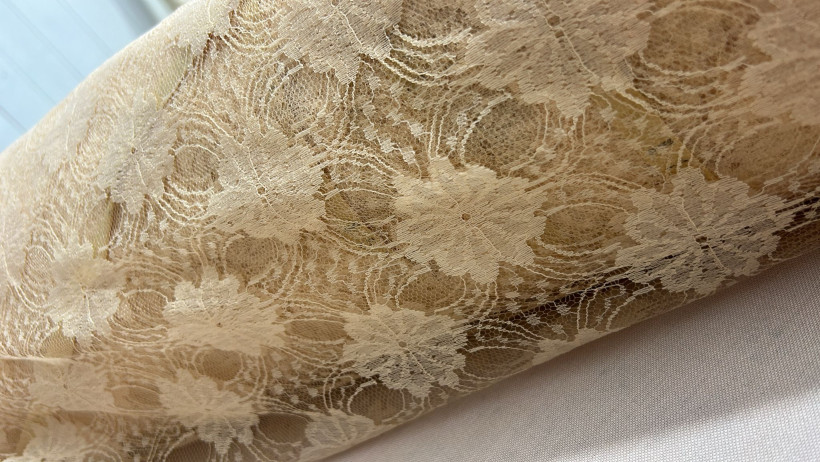 PIZZO PESCA SEMI RIGIDO 50% COTONE 50X150 cm