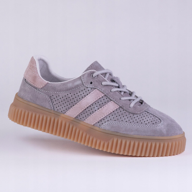 Sneakersy damskie trampki skóra GOODIN GD-XF-199 platforma