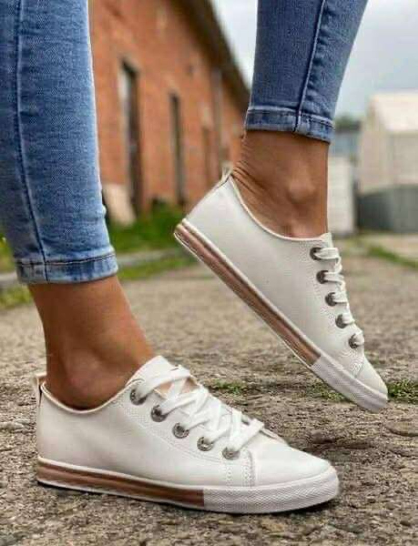 Trampki LL1931 szampańskie