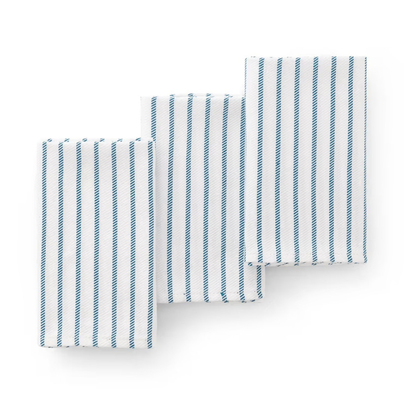 ręcznik bawełniany 45x70 cm niebieskie paski 