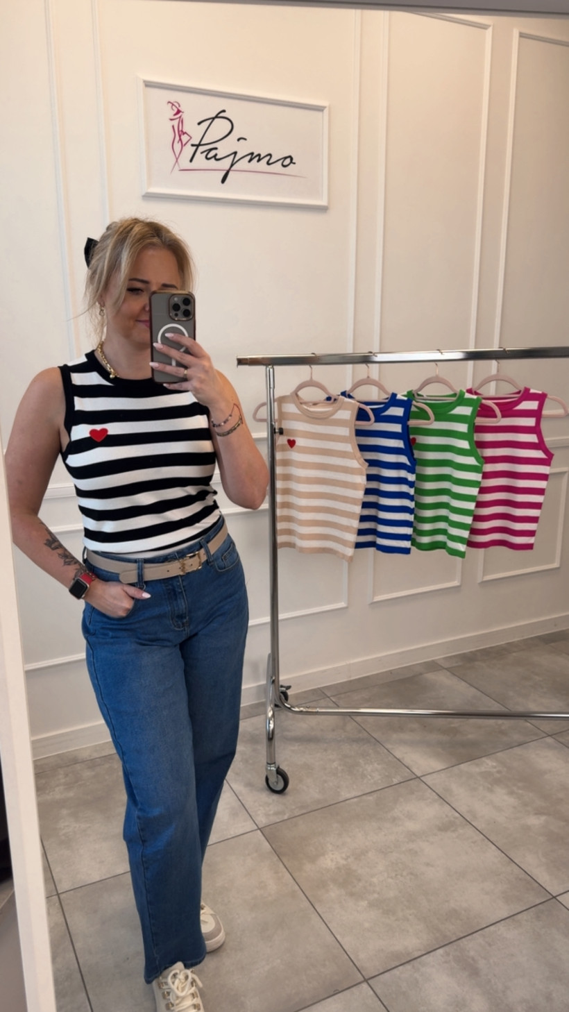 Bluzka top pasy 14215