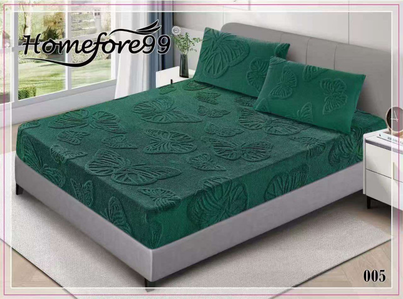 Prześcieradło wytłaczane motylki H005 butelka