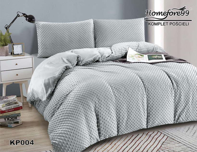 Komplet pościeli miś KP004 popiel