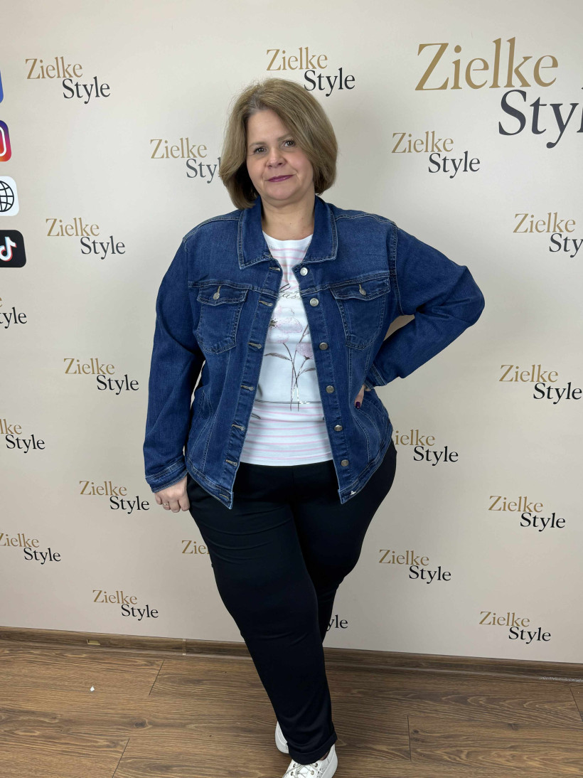 Katana dzinsowa SUNBIRD - rozm, 7XL - 1938 -granat