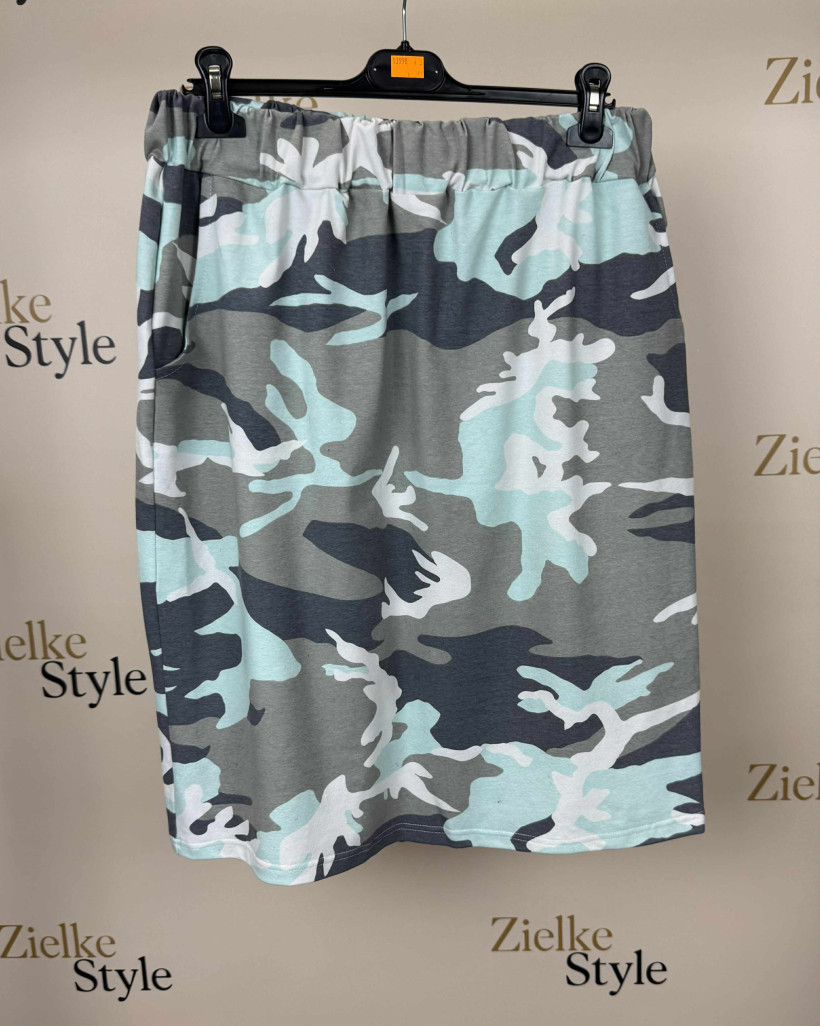 Spódnica na gumie, moro, mf - 3 - 13998 - mięta