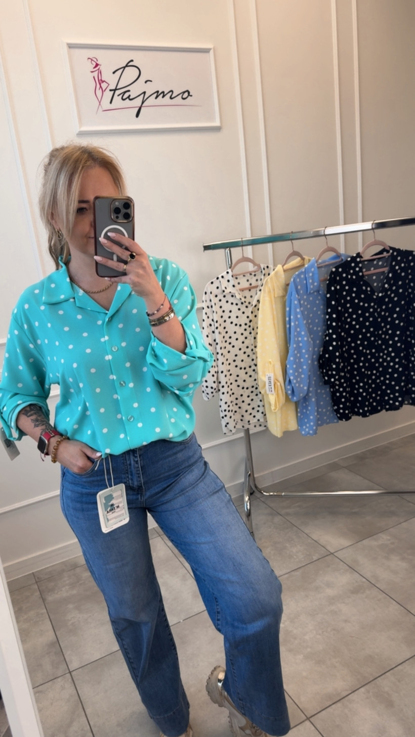 Koszula grochy 14247