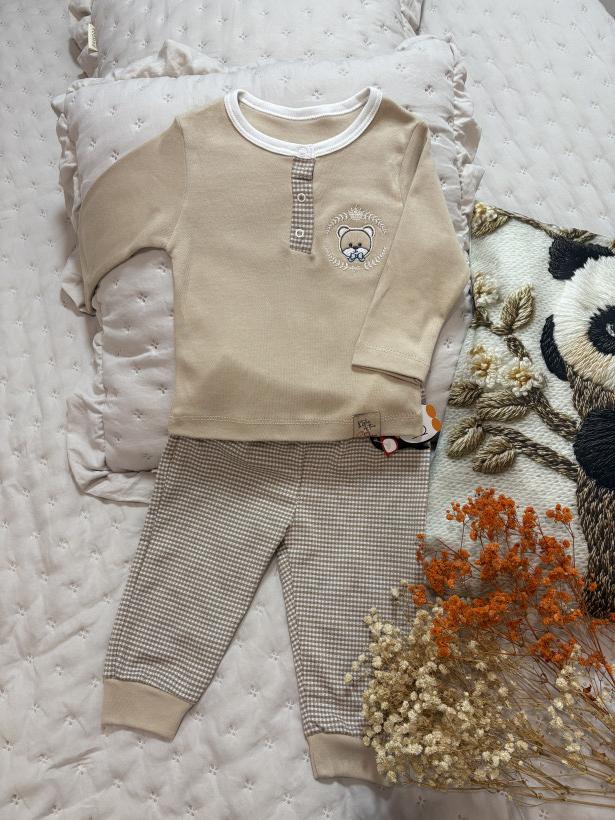 Uroczy komplet z Misiem