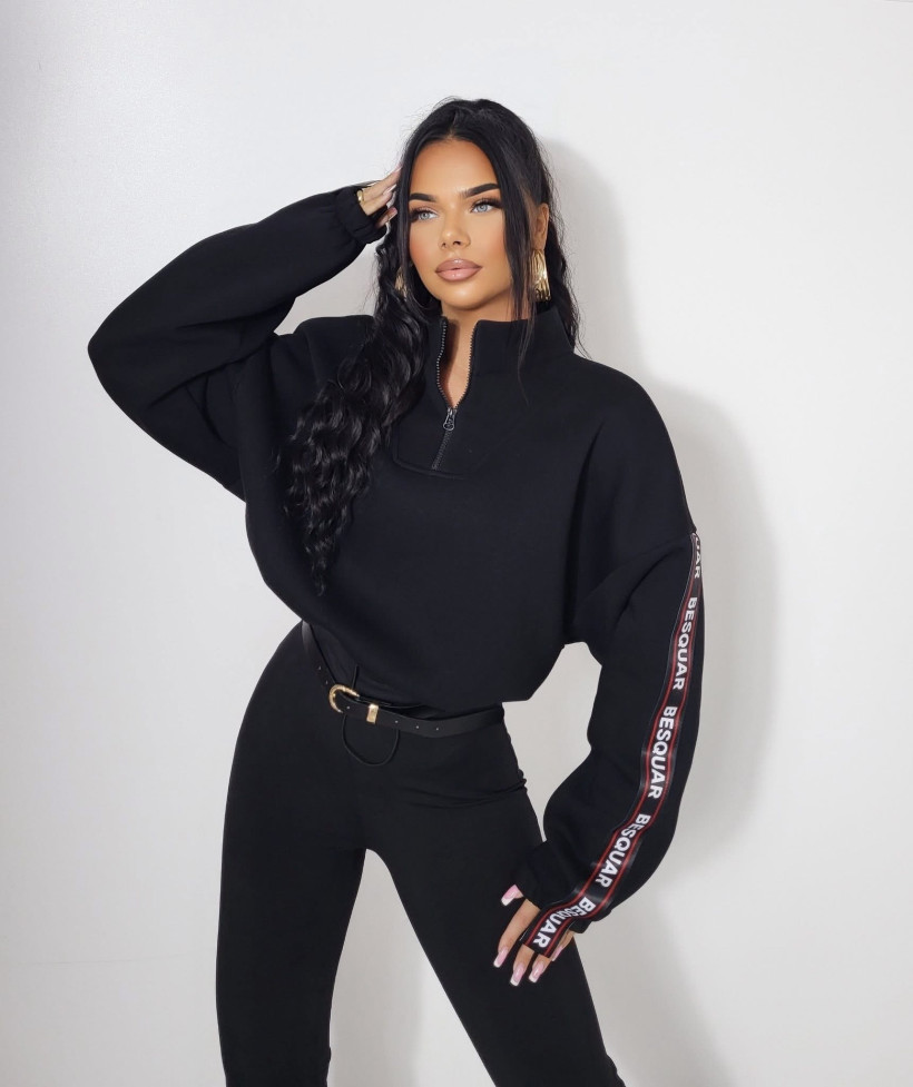 Bluza Besquar Line  czarna 