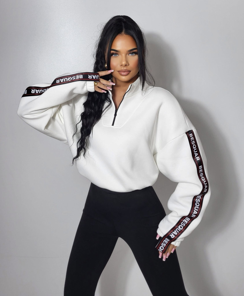 Bluza Besquar  Line  ecru 