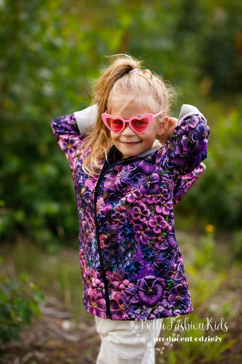 PŁASZCZYK SOFTSHELL BELLU FIOLET