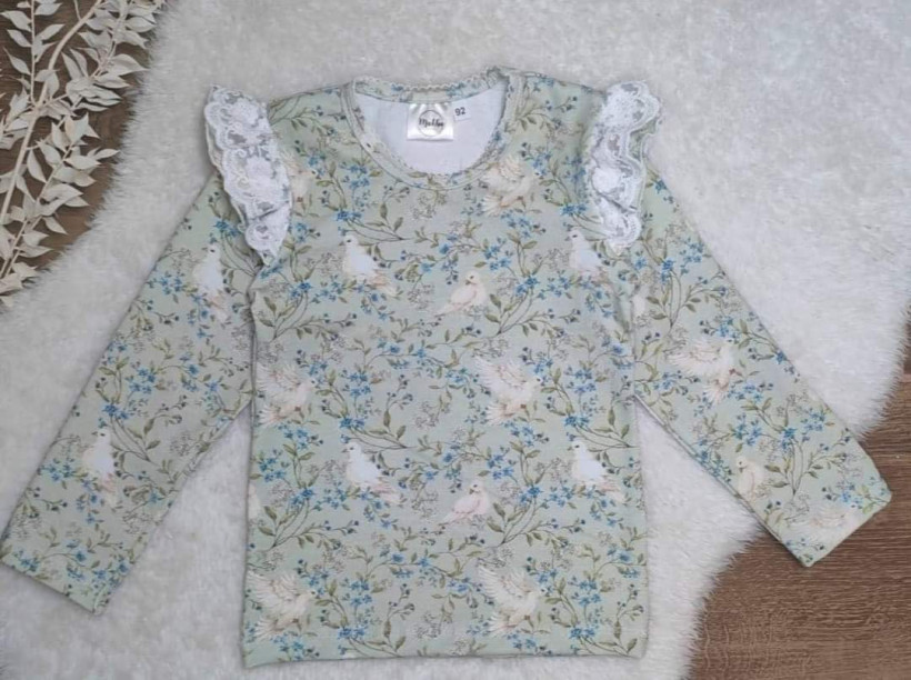 BLUZKA/BODY PTASZKI MAKBA