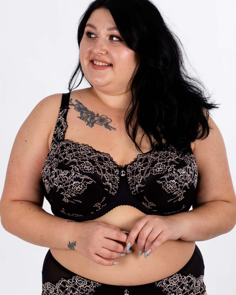 Biustonosz LM 679 czarny