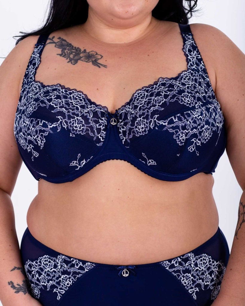 Biustonosz LM 679 granat