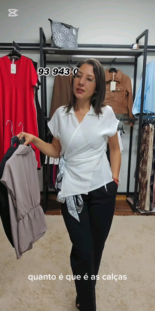 156 blusa c/lenço