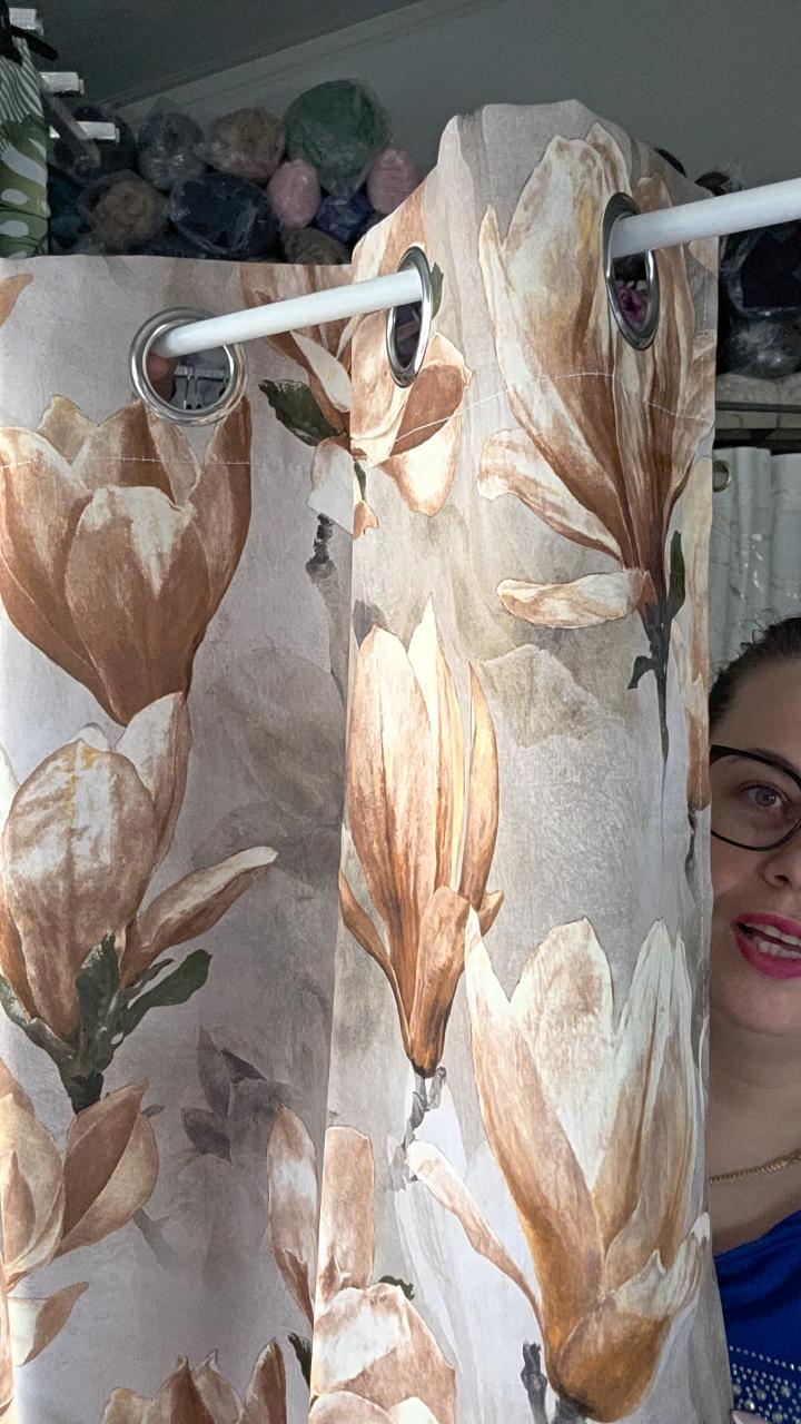 Zasłona półZaciemniajaca 140x250cm Magnolia
