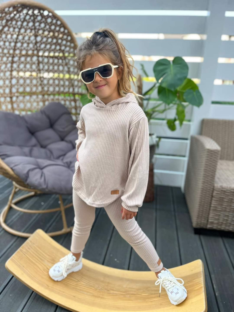 BLUZA SWETEREK BEŻ ZUZI