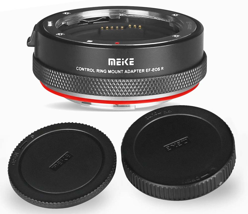 Meike MK-EFTR-B Adapter z automatycznym ustawieniem ostrości
