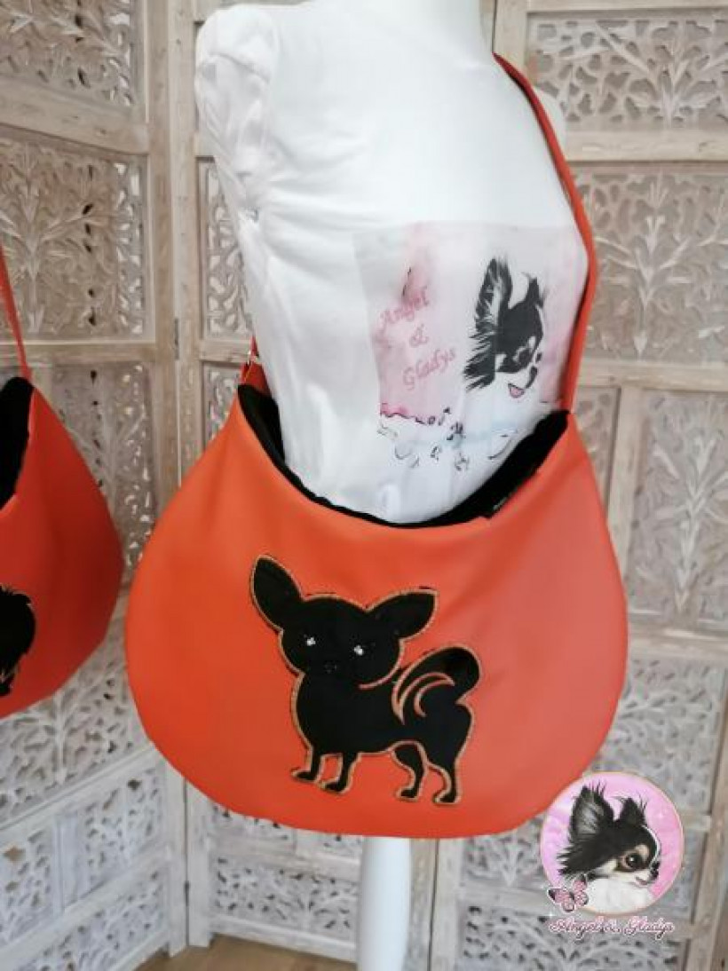 Sac bandoulière Orange - Chihuahua