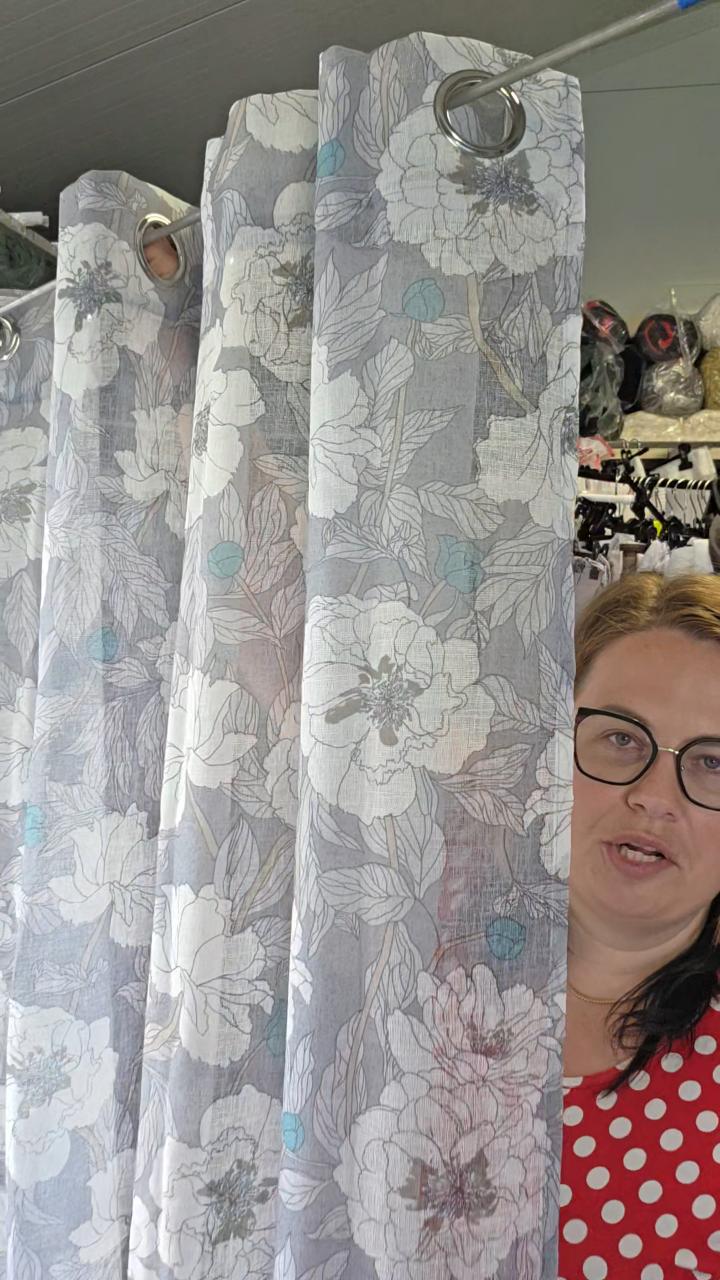 Etamina popielate 140x250cm 