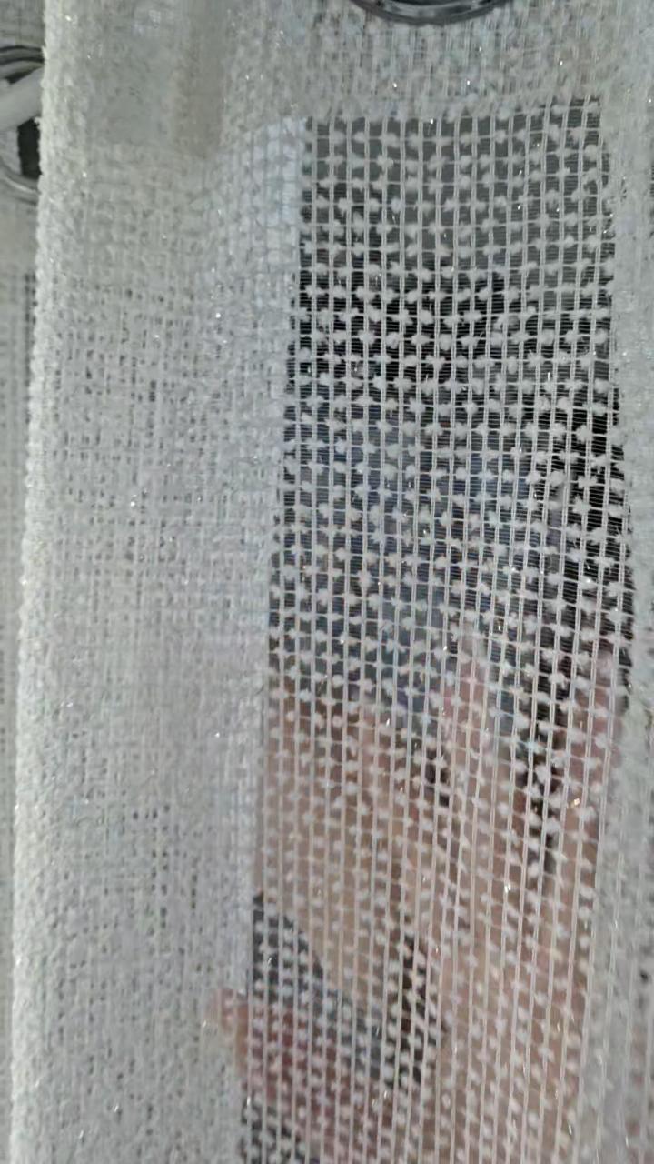 Siateczka biala ze złotem 140x260cm