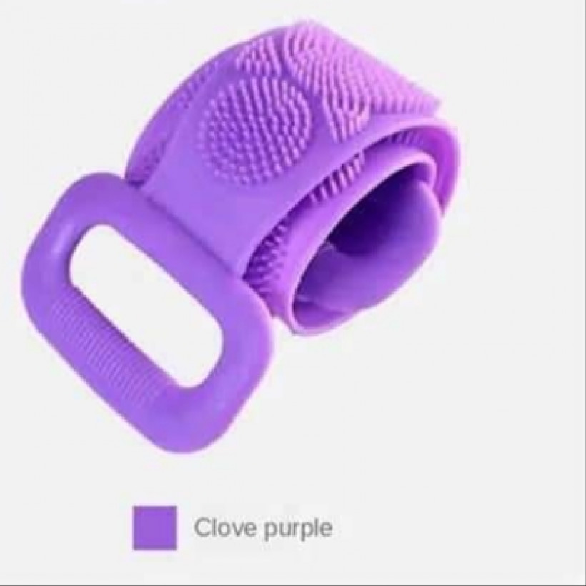 Silikonowa myjka do ciała fiolet