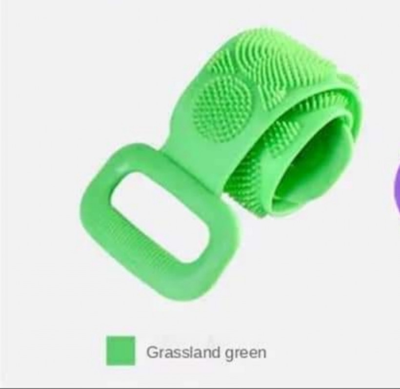 Silikonowa myjka zielona