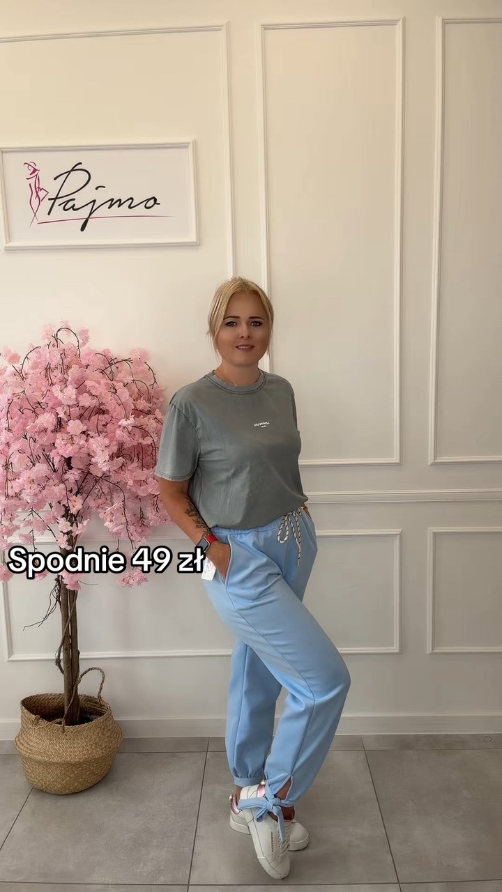 Spodnie wiązanie 14157