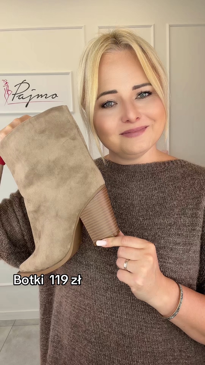 Botki zamsz 15311