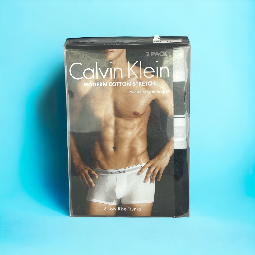 bokserki CK 2-pack cotton stretch S