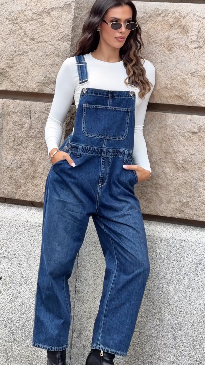 Ogrodniczki jeans